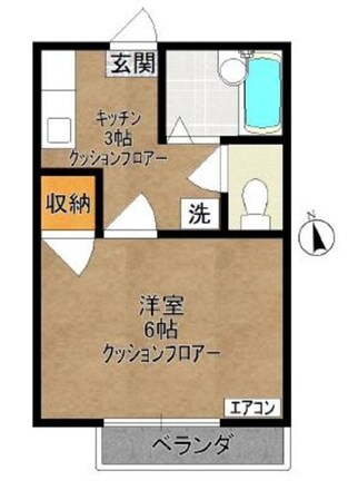 チェリーハイツの物件間取画像